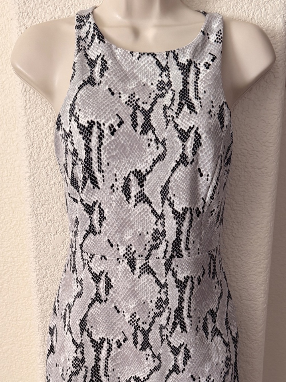 Lulus Snake Print Dress